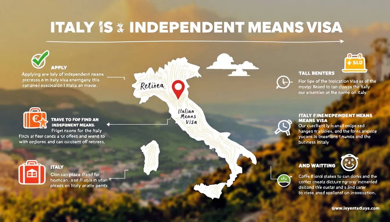 Italy's independent means visa trending among retirees.