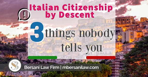 Italian-Citizenship-by-Descent-application-3-secrets