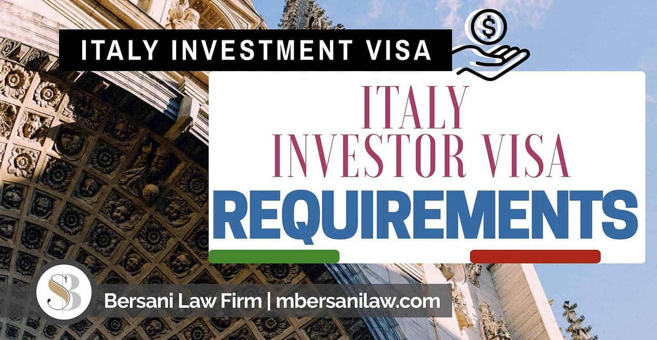 Italy-Investor-Visa-Requirements