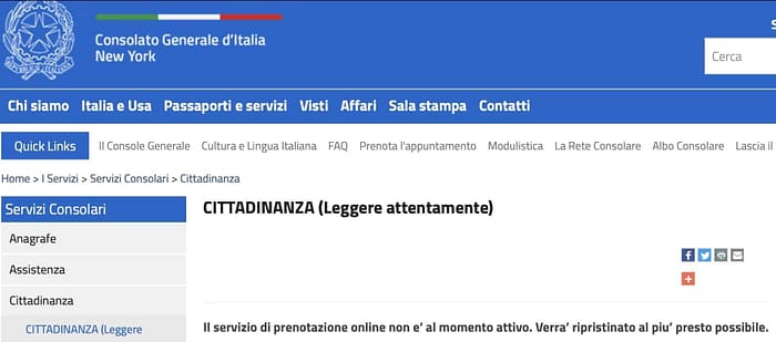 italian-citizenship-assistance-new-york-appointment-bersani-law